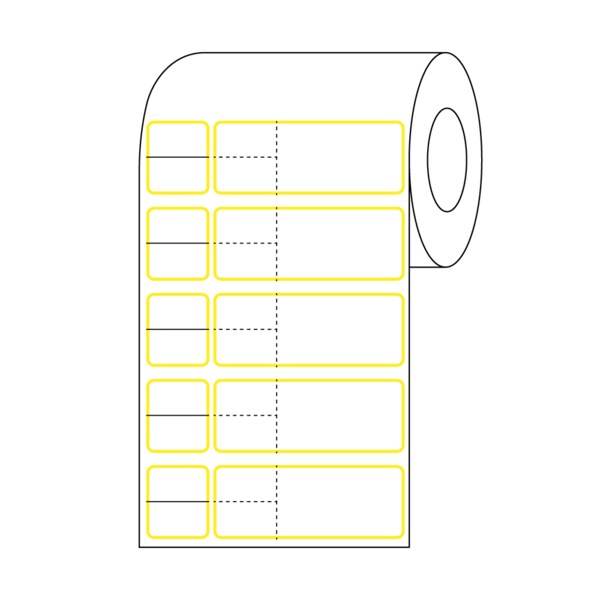 Misys / Sunquest - Multi Set Label MSL - Perf-Cut 1 3 x 4 3, PK4